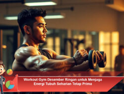 Workout Gym Desember Ringan untuk Menjaga Energi Tubuh Seharian Tetap Prima