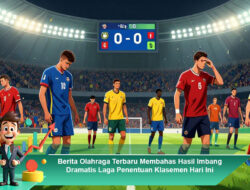 Berita Olahraga Terbaru Membahas Hasil Imbang Dramatis Laga Penentuan Klasemen Hari Ini