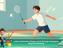 Latihan Badminton Ringan untuk Menjaga Kebugaran Tanpa Overtraining