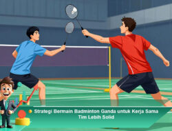 Strategi Bermain Badminton Ganda untuk Kerja Sama Tim Lebih Solid