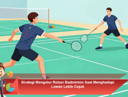 Strategi Mengatur Rotasi Badminton Saat Menghadapi Lawan Lebih Cepat