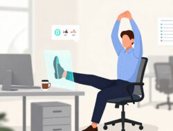 Tips Workout di Kantor: Gerakan Sederhana Sambil Duduk di Kursi Kerja