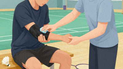 Tips Mengatasi Rasa Nyeri Pada Siku atau Tennis Elbow Akibat Badminton