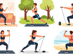 Latihan Kebugaran Menggunakan Resistance Band Untuk Membentuk Otot Di Mana Saja